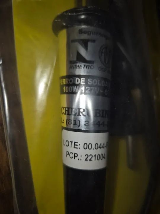 Ferro de Solda Cherubino Tipo Machadinha - Foto 6