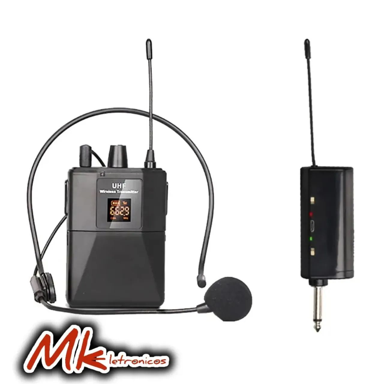 Microfone UHF Wireless Receptor  - Foto 5