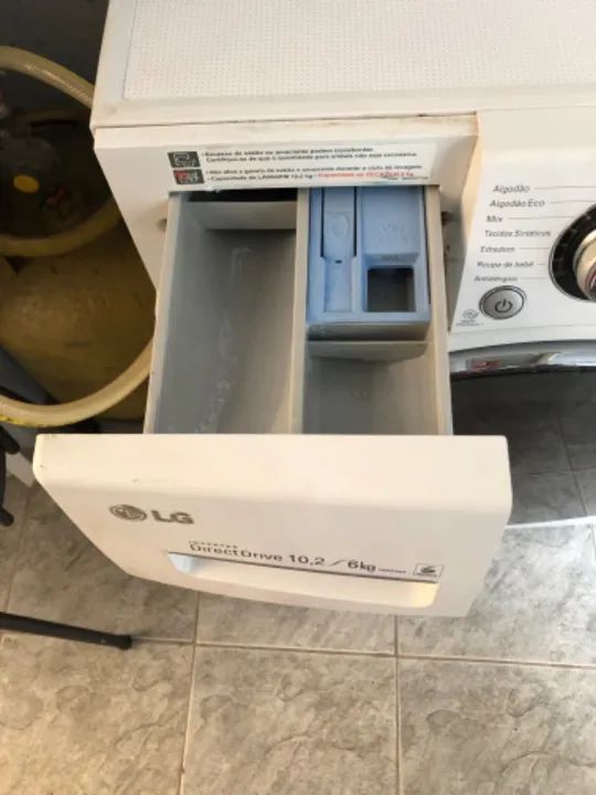 Lava e seca LGem muito bom estado funcionando perfeitamente  - Foto 4