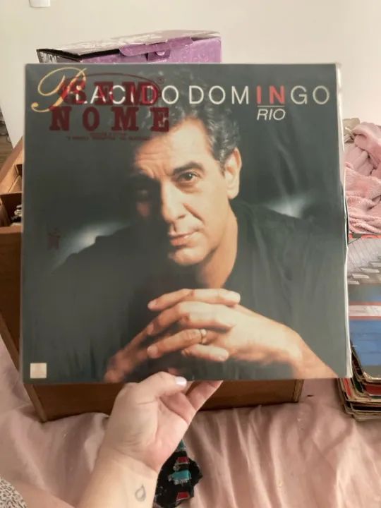 Plácido domingo - Rio - Lp disco de vinil 