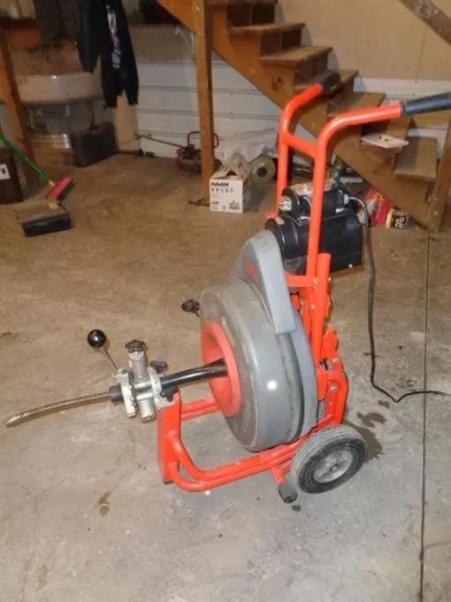 Máquina Desentupidora Ridgid k7500 - Funcionando Perfeito - Com cabo - Desentope tudo