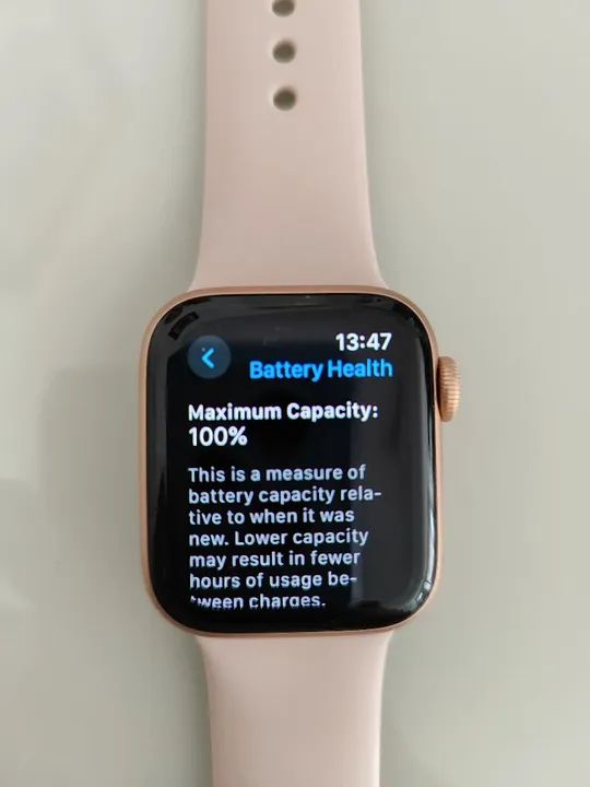 Apple watch series 5 44mm ROSE GOLD GPS AND LTE outlet A4