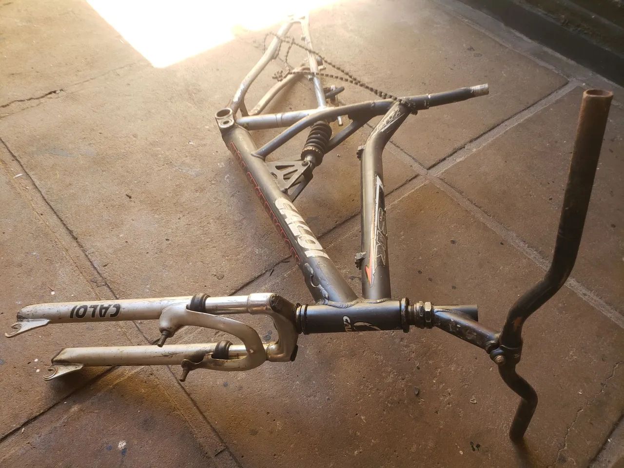 Quadro de Bicicleta Caloi sk Aro 26 - Foto 2