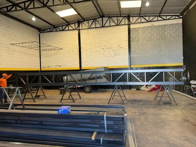 OFERTA DE GALPAO 300 M2  NOVO  ARCO FORTE ESTRUTURAL - Foto 5