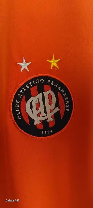CAMISA DO ATLÉTICO PARANAENSE OFICIAL ORIGINAL. SEMI NOVA. SEM DETALHE (tamanho G) - Foto 3