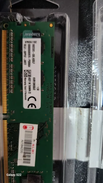 Memória RAM Kingston 2GB DDR3 1333MHz