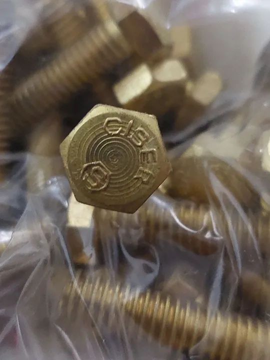 300 Parafuso Sextavado Latão Ciser 5/16"x37mm - Foto 3
