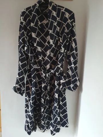 Robe estampado anos 70