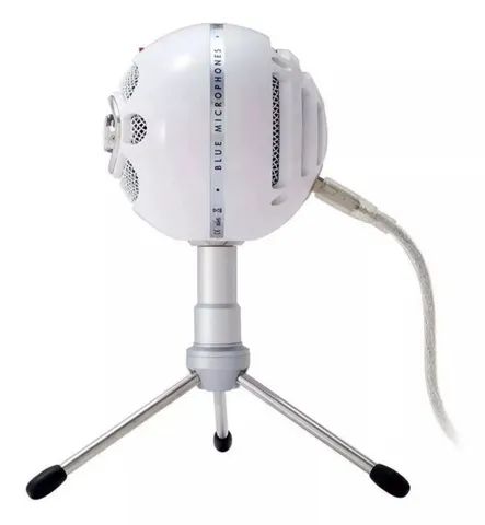 Microfone Snowball ice branco NOVO!! - Foto 3