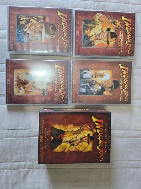 Colet ânia DVDs Indiana Jones - Foto 2
