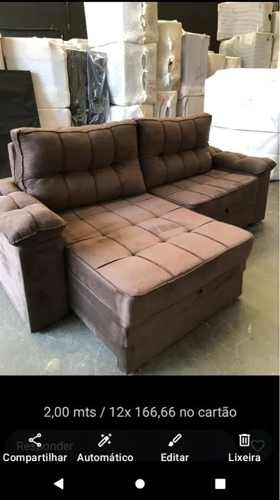 SOFA RETRATIL RECLINÁVEL MÁXIMO PLUS 2,30 - Foto 5