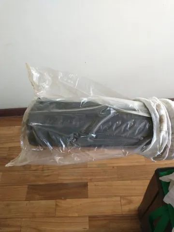 Retalho de Lona Multiuso Lacrada, verde musgo escuro. - Foto 2