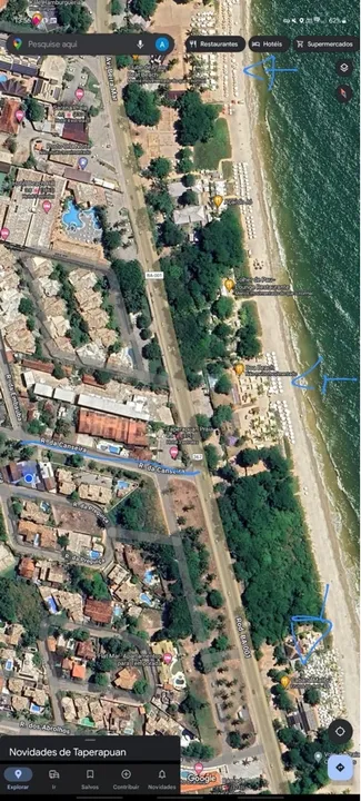 Vendo linda casa na Orla de Porto Seguro praia de taperapua