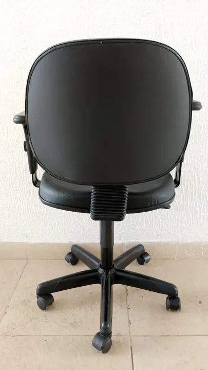 Cadeira giratória secretaria executiva com braços Reformada - Foto 3