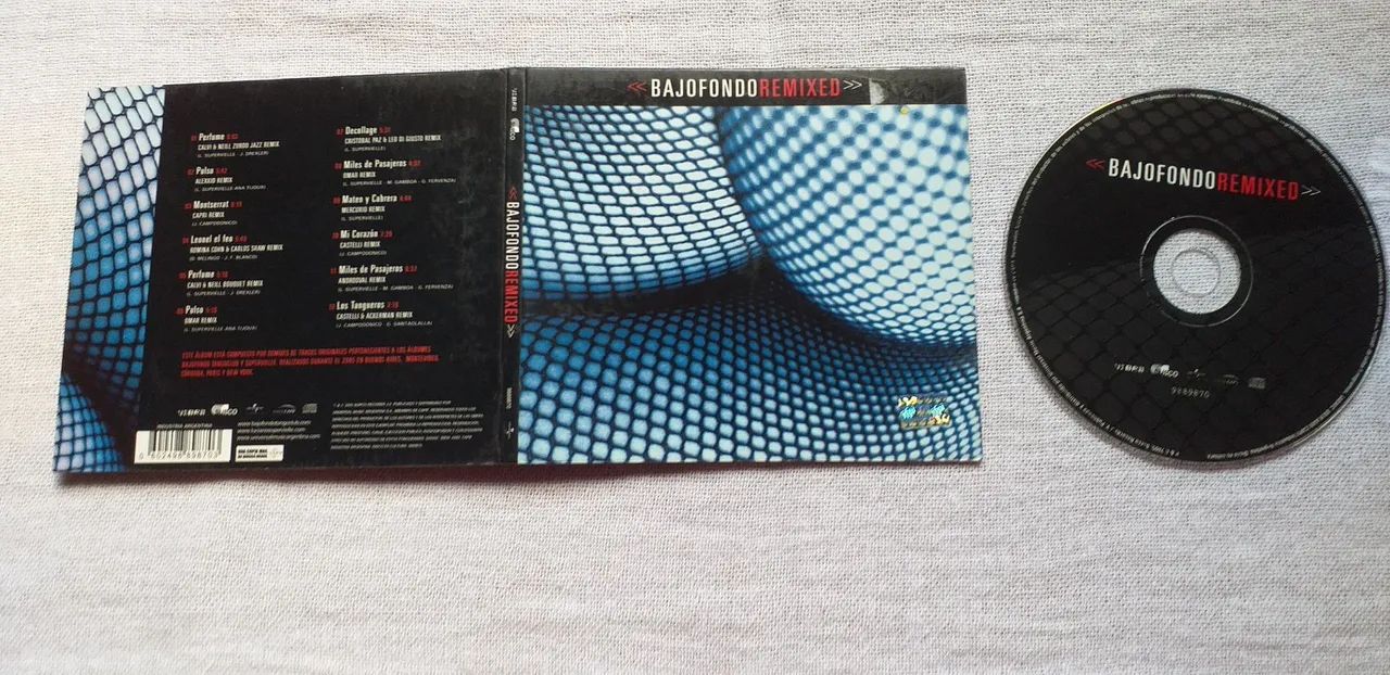 CD Bajo Fondo Remixed - Foto 3