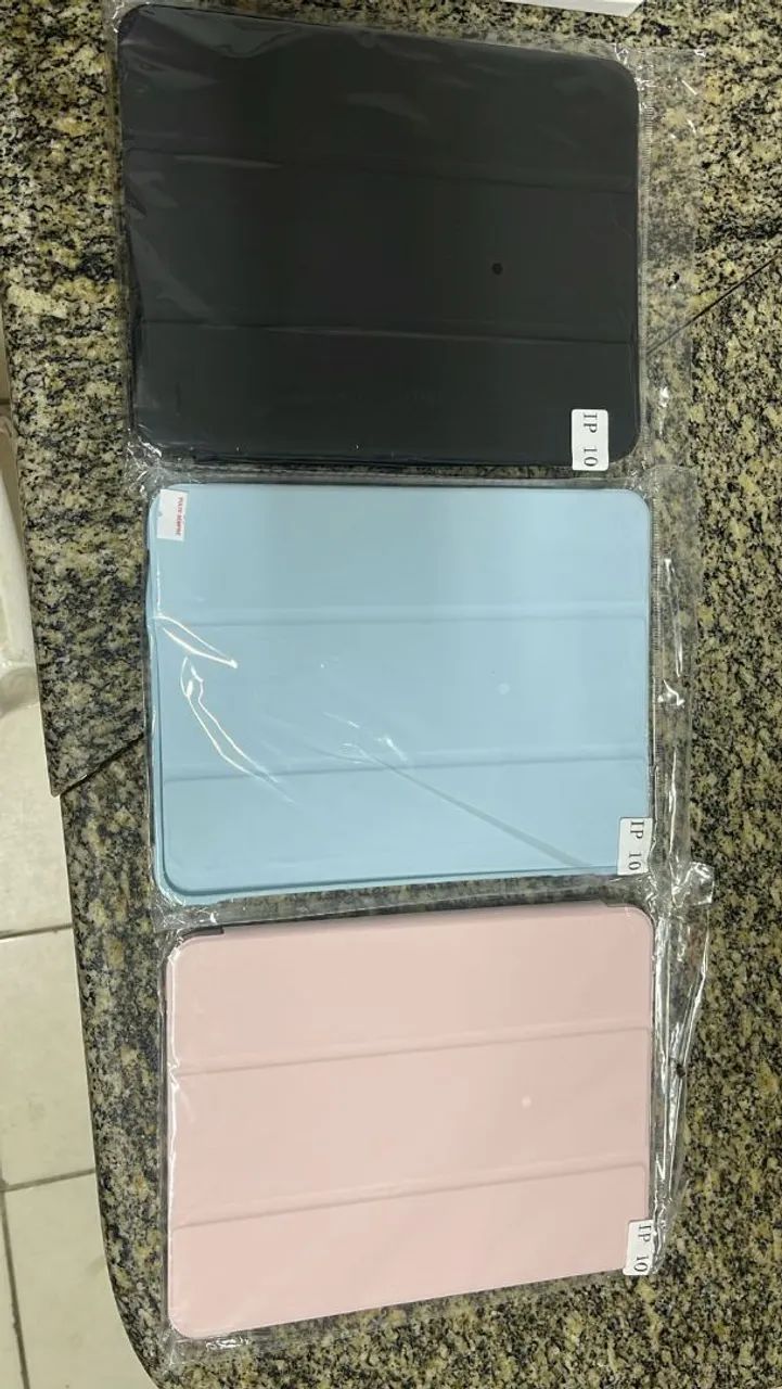 Capa para iPad 10 - Rosa, Azul ou Preta. Entrega Grátis! - Foto 3