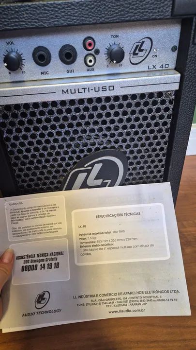 Conjunto completo Guitarra Waldman + Caixa + Case + Cabo - Foto 6