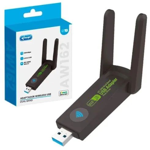 Adaptador wi-fi dual Band 2.4 e 5GHz - Anápolis 