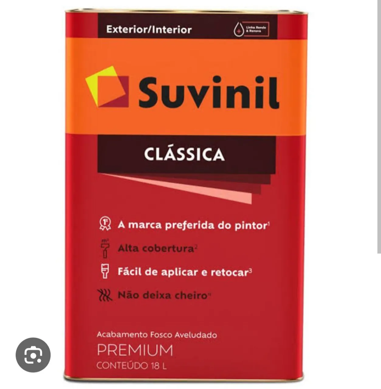Tinta Suvinil Clássica Premium 18L - Interior/Exterior
