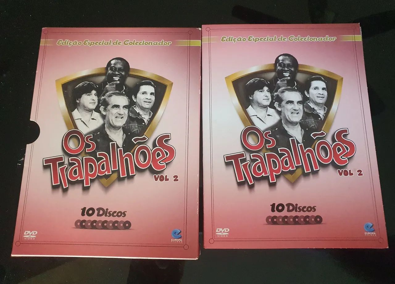 Box DVD Os Trapalhões volume 2 com 10 DVDs Original - Foto 2