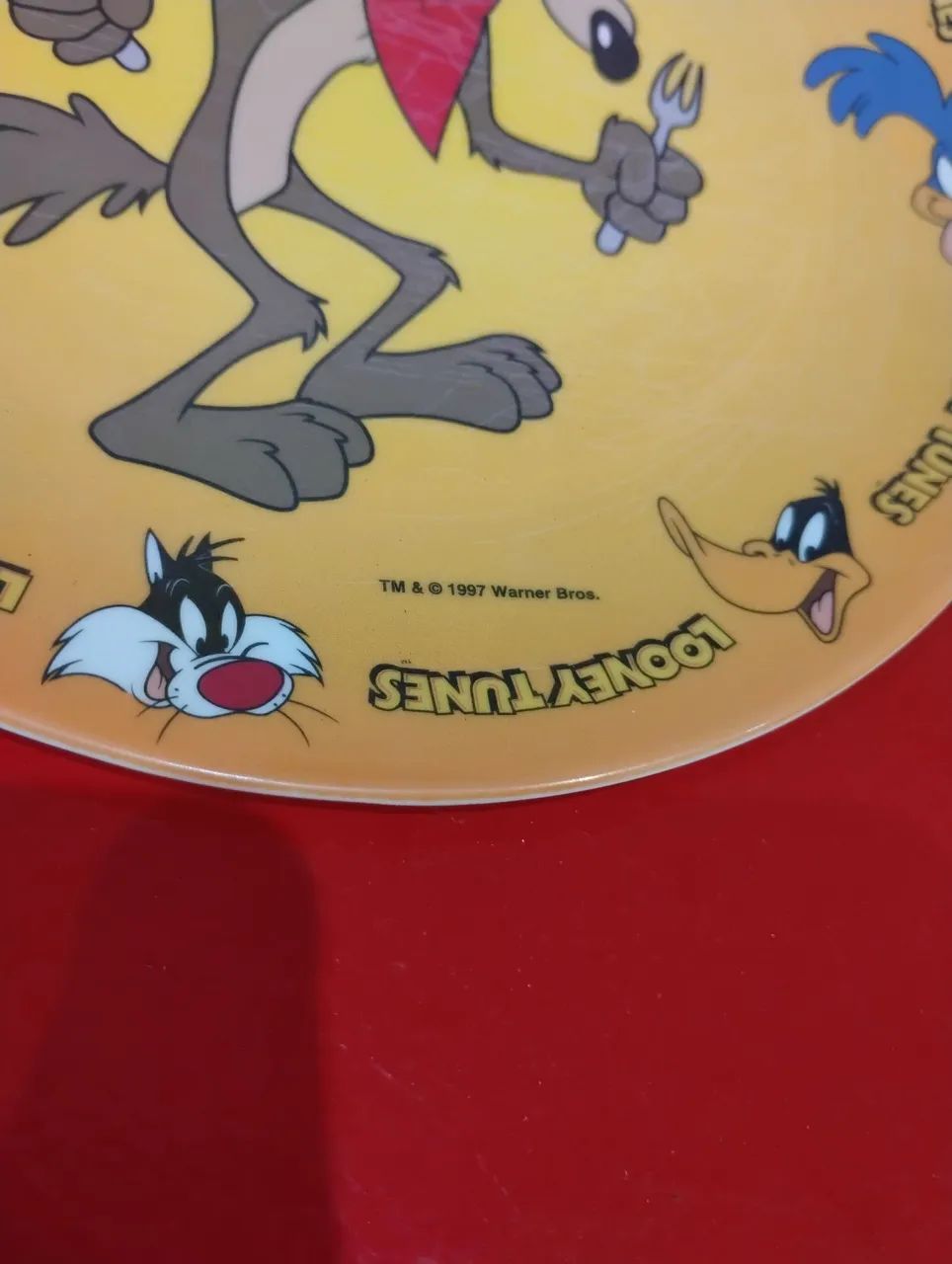 Prato antigo looney tunes importado Warner Bros  - Foto 5