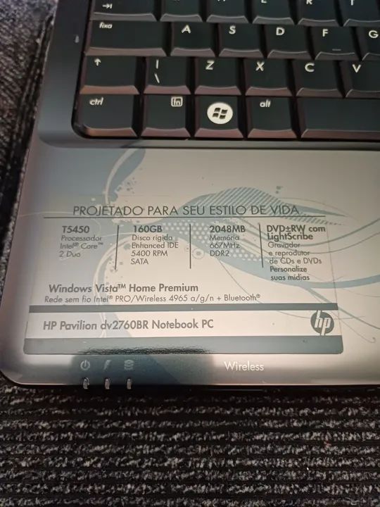 Notebook HP - Design moderno e elegante - Foto 2