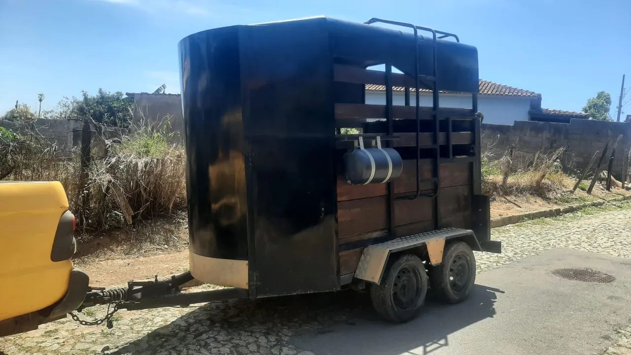 Reboque de cavalos - Carretinha para 2 cavalos - Foto 3