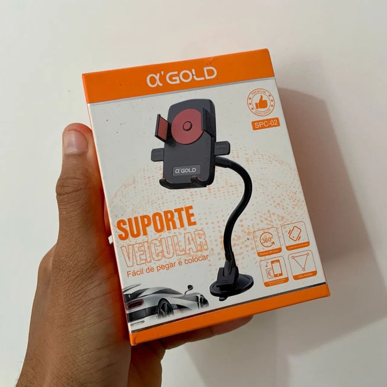 Suporte Veicular A'Gold - Fácil de usar!
