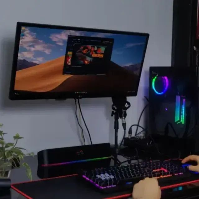 Monitor LG ultrawide 29 polegadas gamer 75hz com som embutido - Foto 5