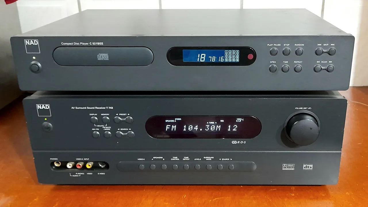 Equipamentos de som NAD ( VINTAGE  HI-END )