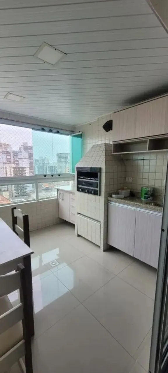 Apartamento para Locação em Praia Grande, Guilhermina, 2 dormitórios, 1 suíte, 2 banheiros