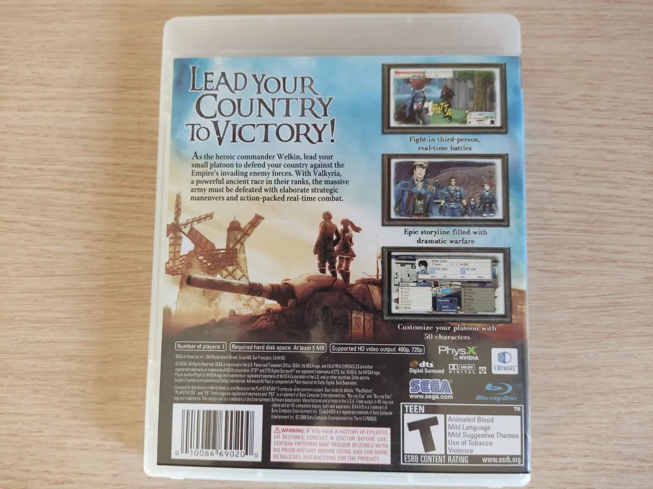 Valkyria Chronicles PS3 - Foto 3