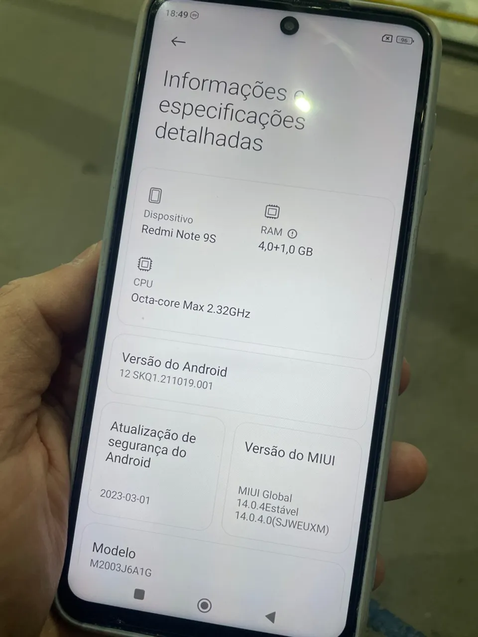 Redmi Note 9S