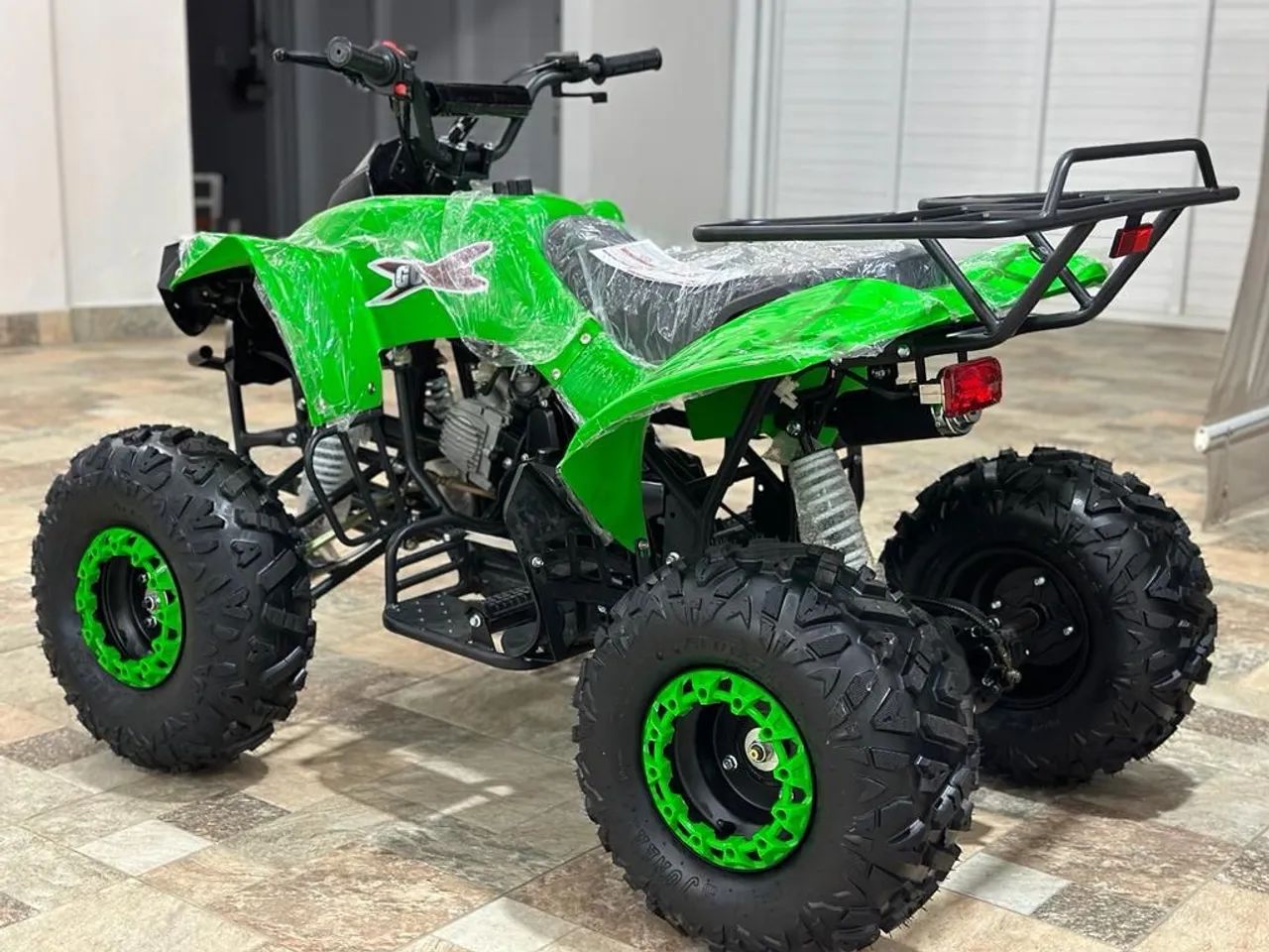 Quadriciclo 125cc 0 Km verde com ré  - Foto 3