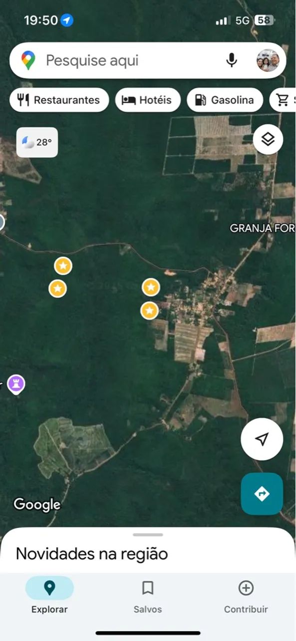 Vendo Terreno de 47ha