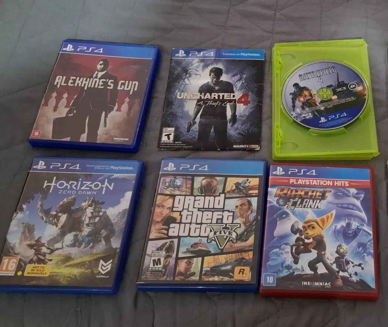 Lote 6 Jogos para Ps4 Playstation 4
