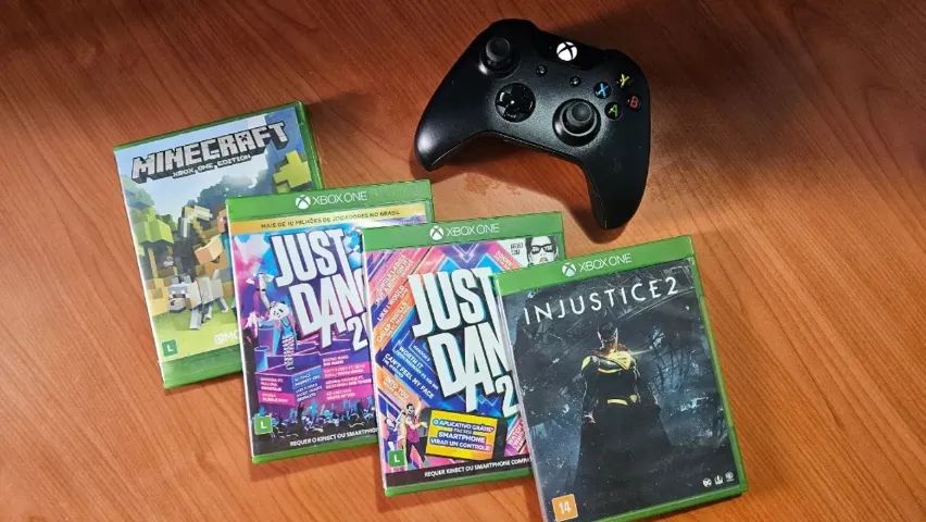 Xbox One + 2 Controles + Kinect + 4 Jogos - Foto 3