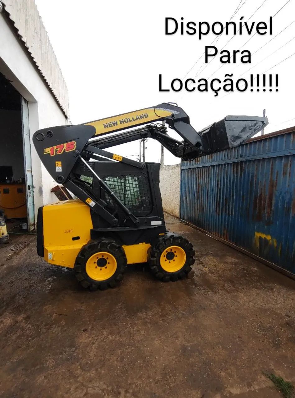 Mini Carregadeira New Holland 175, Bob cat  - Foto 2