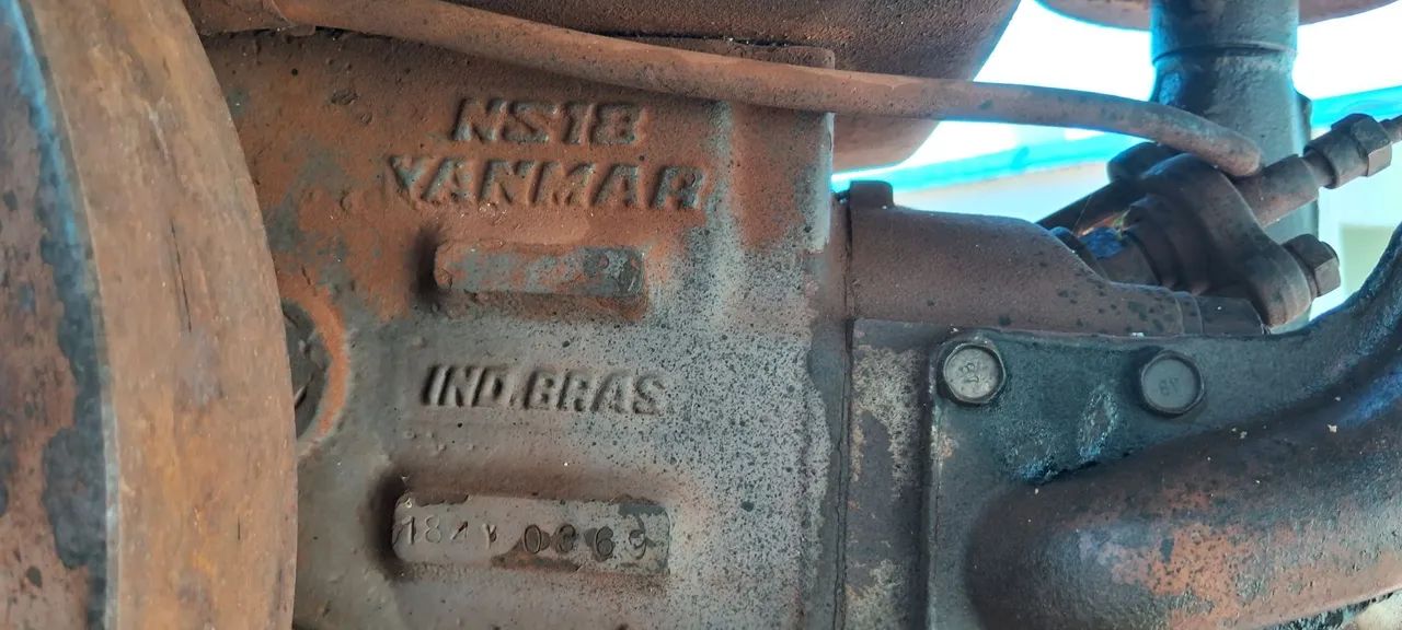  Vende ce Motor diesel NS 18 YANMAR com  bomba   dagua da marca KSB 20CV 9500 - Foto 2