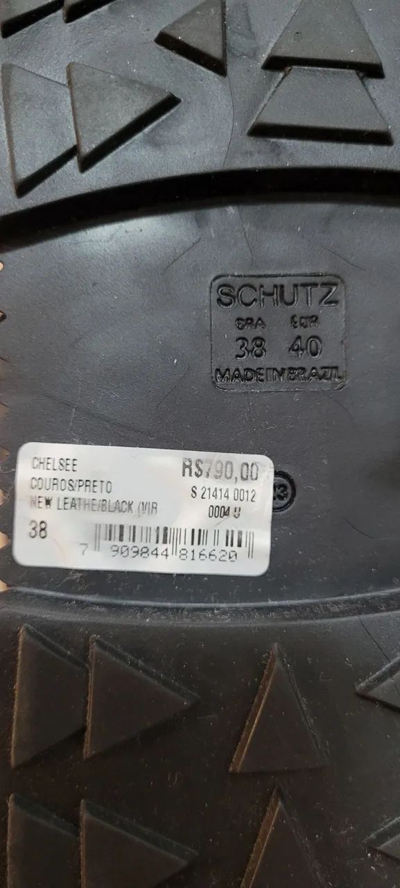 Bota coturno chelsea Shutz 38 NOVA - Foto 4