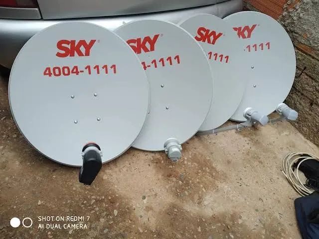 Antena Parabólica Sky instalada  - Foto 2