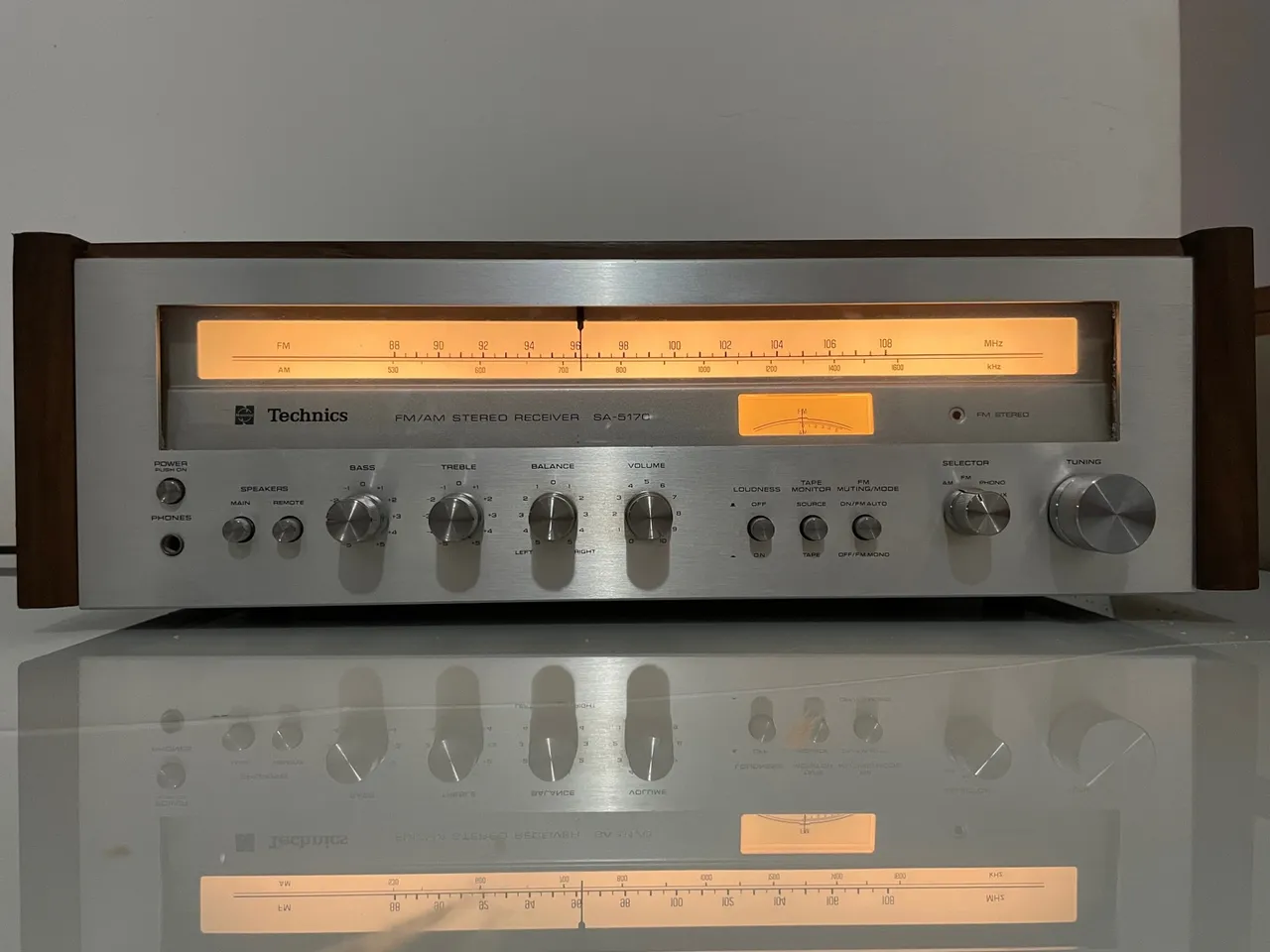 Receiver Technics SA-225 - Aparelhos de Som - Itaipu (Barreiro