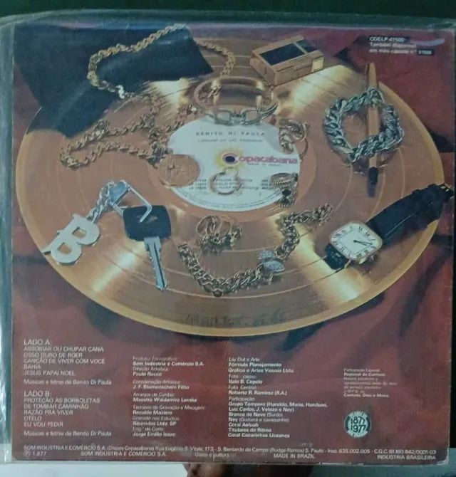 Disco Vinil LP. Benito Di Paula - Foto 2
