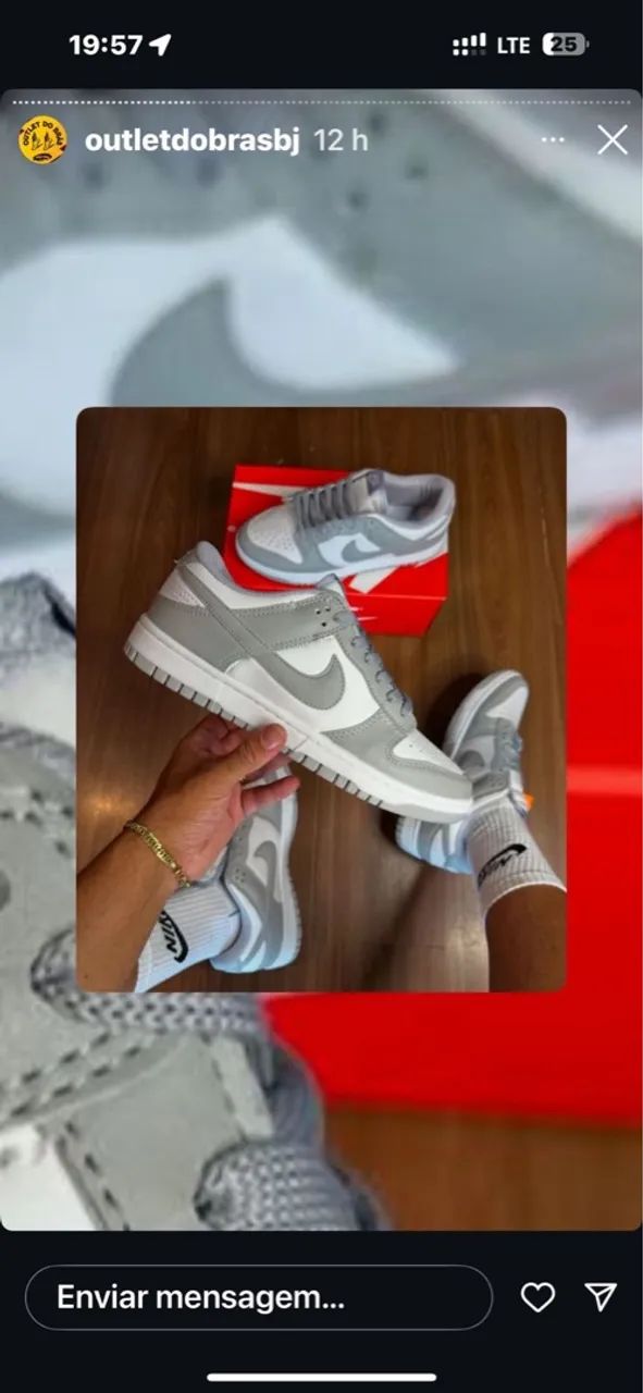 Nike Dunk Low Black White - Foto 4