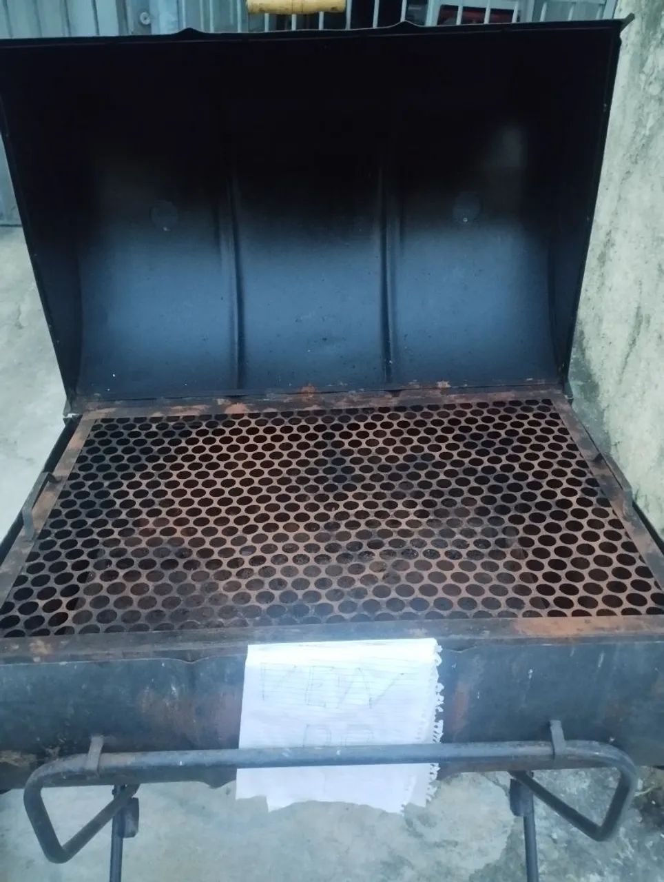 Churrasqueira Tambor Grande a Bafo 200 Litros