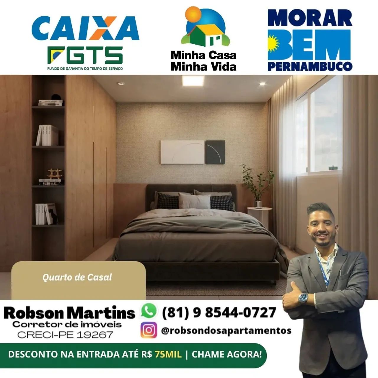 PAULISTA| MINHA CASA, MINHA VIDA | 2  QUARTOS MENSAIS A PARTIR DE R$400