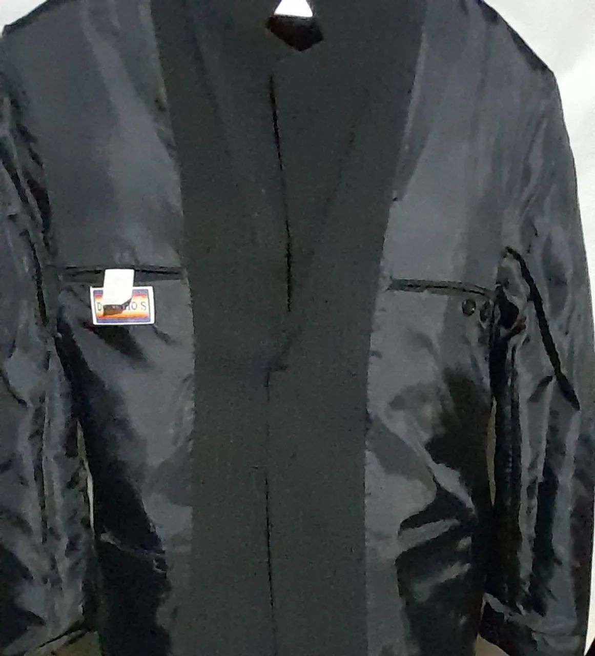 Terno Masculino Preto Listrado - Foto 4