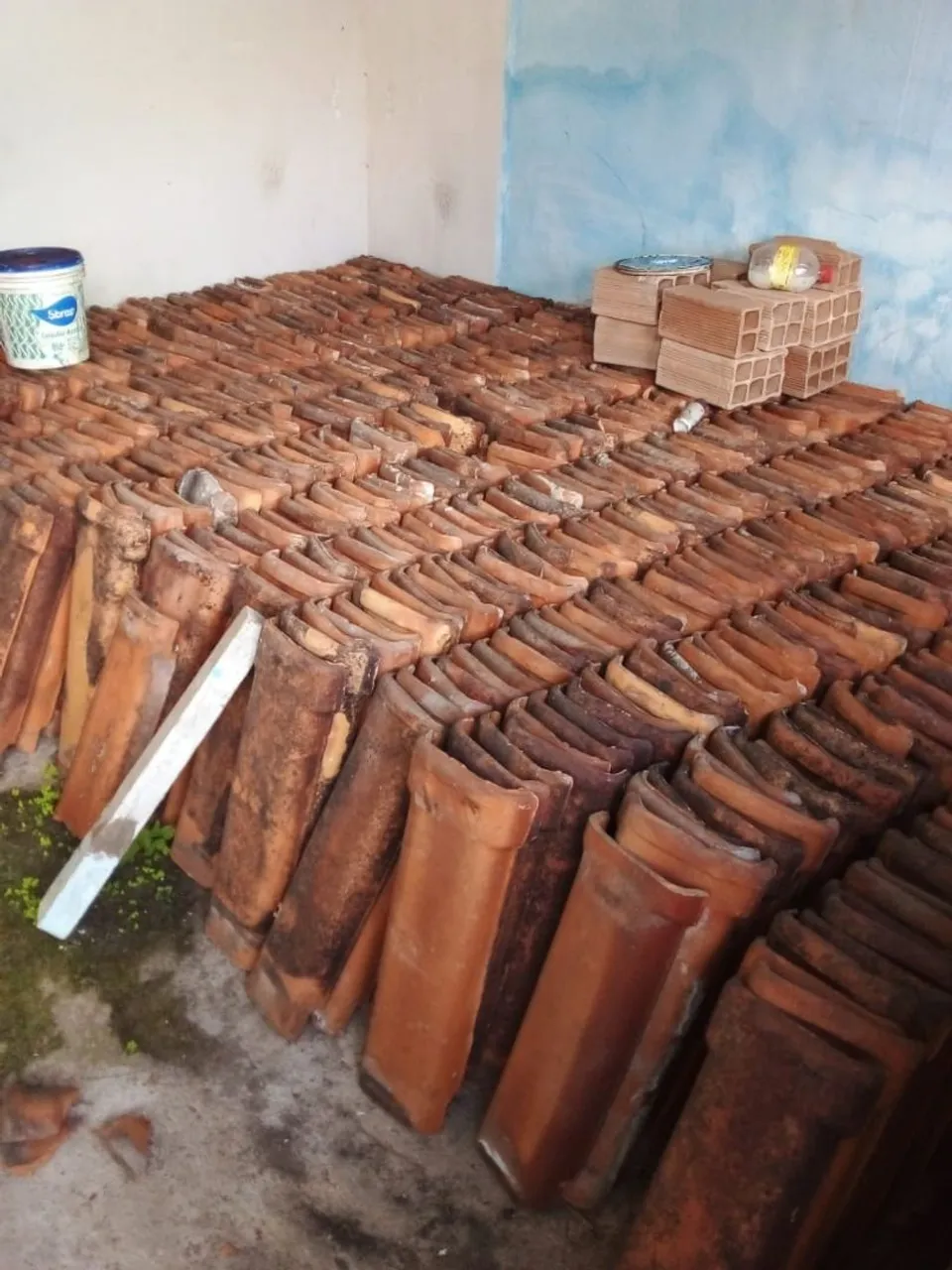 Telhas de cerâmica para construção