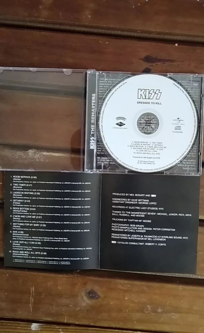 CD KISS - Dressed To Kill The Remasters - Foto 2