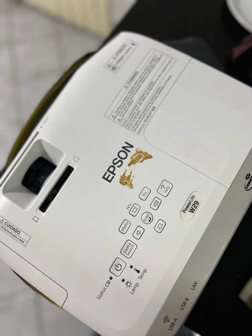 Projetor PowerLite W29 - Ótimo estado! - Foto 2